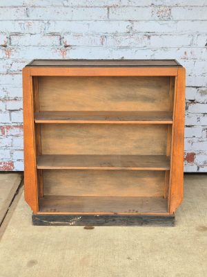 Vintage lage boekenkast