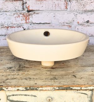 Waskom Vitra rond model met bovenuitloop