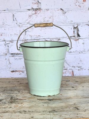 Kleine Emaille Emmer Mint