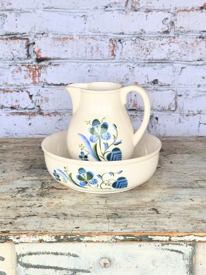 Lampetstel Met Bloemmotief Halle