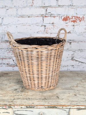 Rieten Mand Licht Model Groot