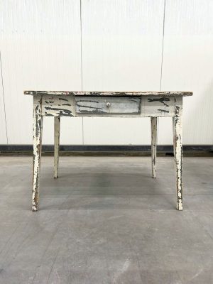 Vintage Eetkamer Tafel Met Laadje