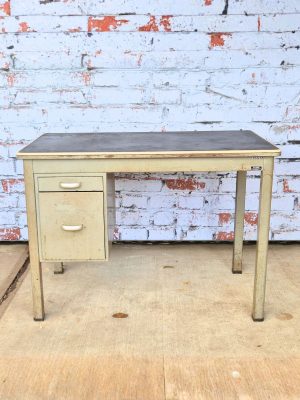 Vintage Metalen Gispen bureau
