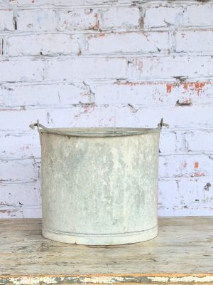 Zinken Emmer Met Hengsel H31xD37cm