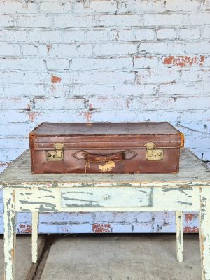Vintage Koffer Donkerbruin C